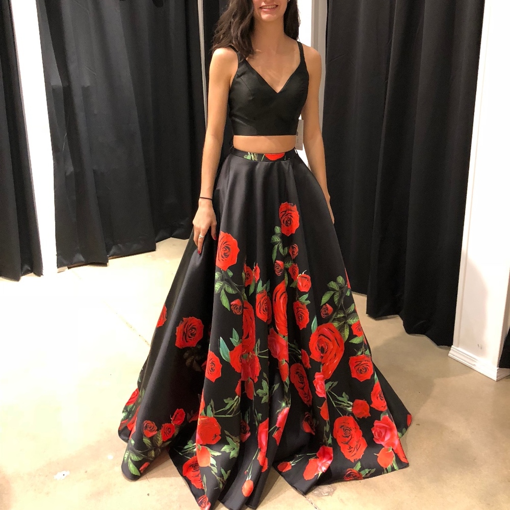 Rose Prom Dress
